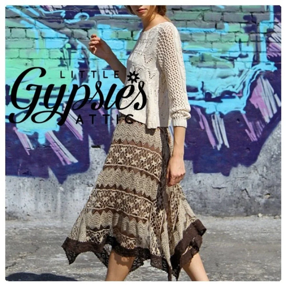 Ryu Back to Bohemia Hand Made Skirt - Picture 9 of 12